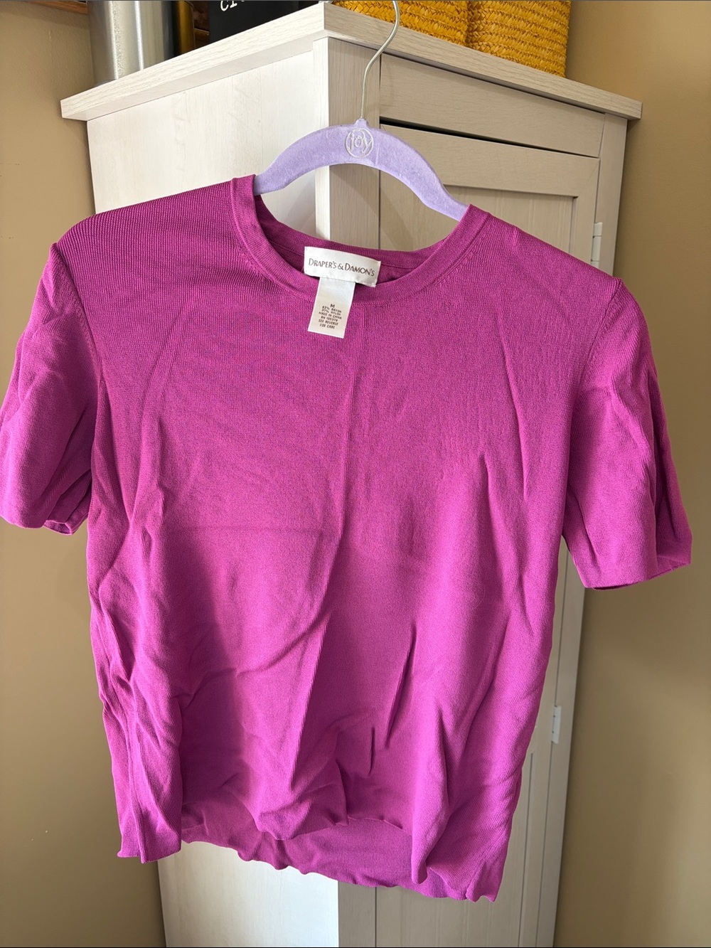 Drapers & Damons Fuschia Short-Sleeve Tee